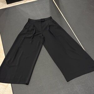 Club Monaco Black Wide-Leg Pants